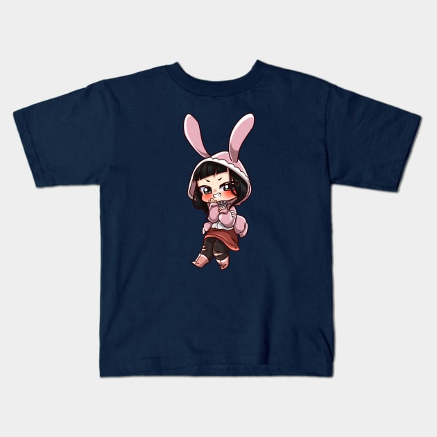 Feng Ming Sneaky Chibi  Mischief Kids T-Shirt by Movobra